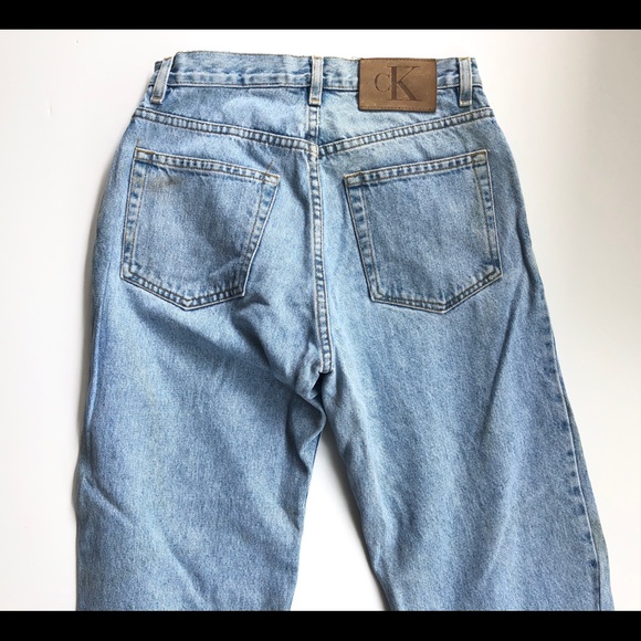 CK light blue regular fit, straight leg jeans - Picture 1 of 6